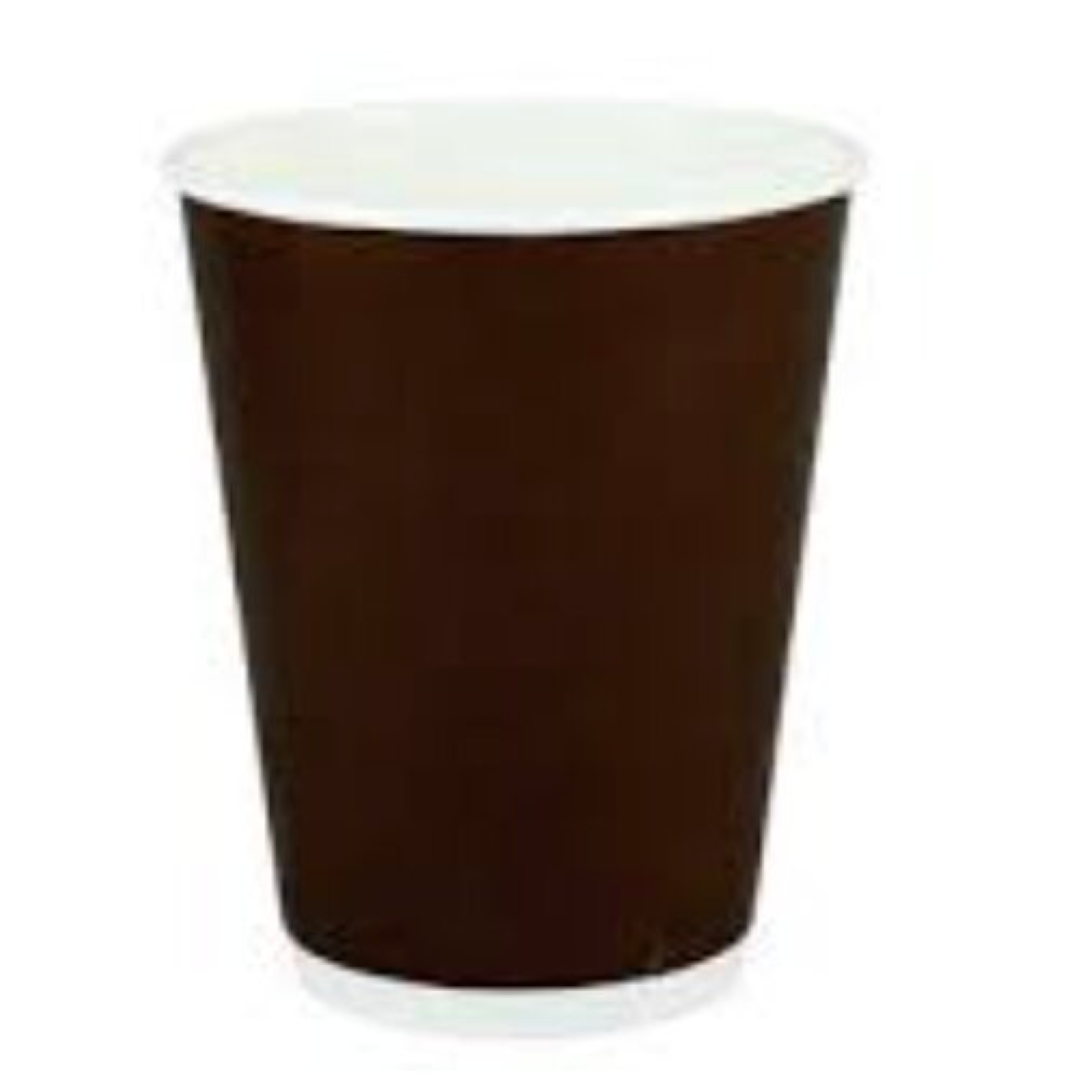 ECSTACY PAPER CUP BROWN 250ML